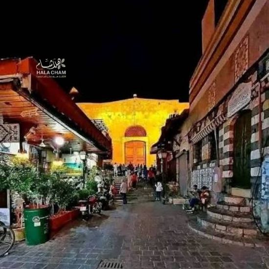 الاستقبال ومساء دمشقي أول